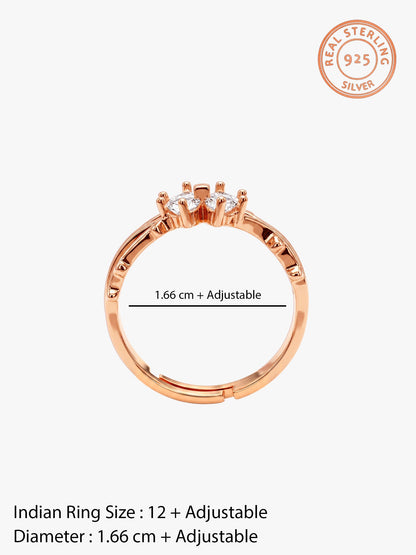 Rose Gold When We Met Ring