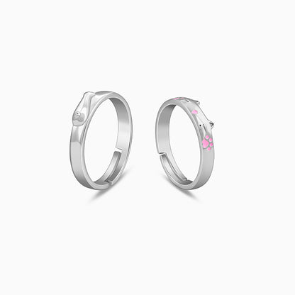 Silver Cat Parents Couple Bands