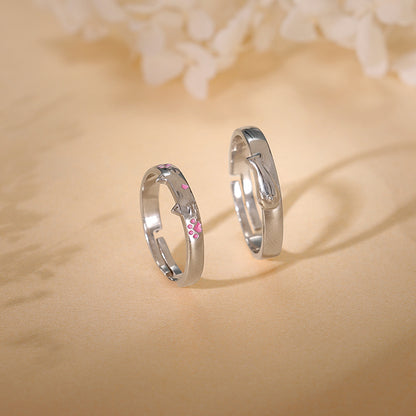 Silver Cat Parents Couple Bands