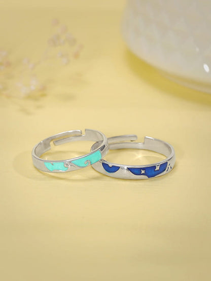 Silver Ecstasy Couple Bands