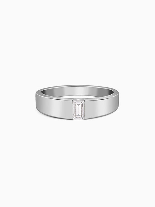 Silver Blaze Ring for Him
