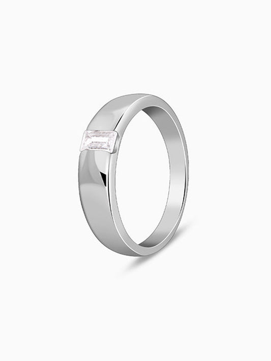 Silver Blaze Ring for Him