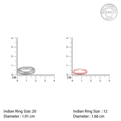 Dual Tone Lifeline Couple Band