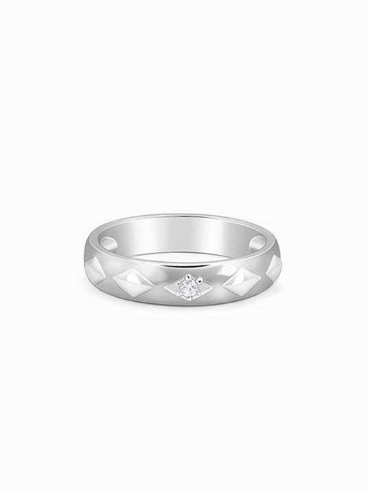 Silver Timeless Ring For Him