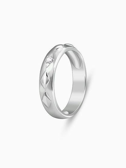 Silver Timeless Ring For Him