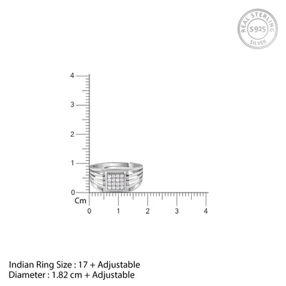 Silver Master Class Ring For Him