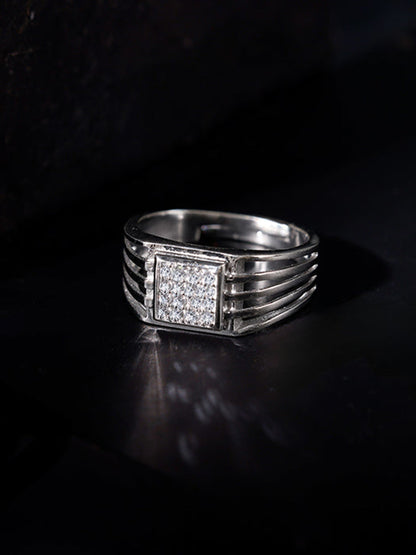 Silver Master Class Ring For Him