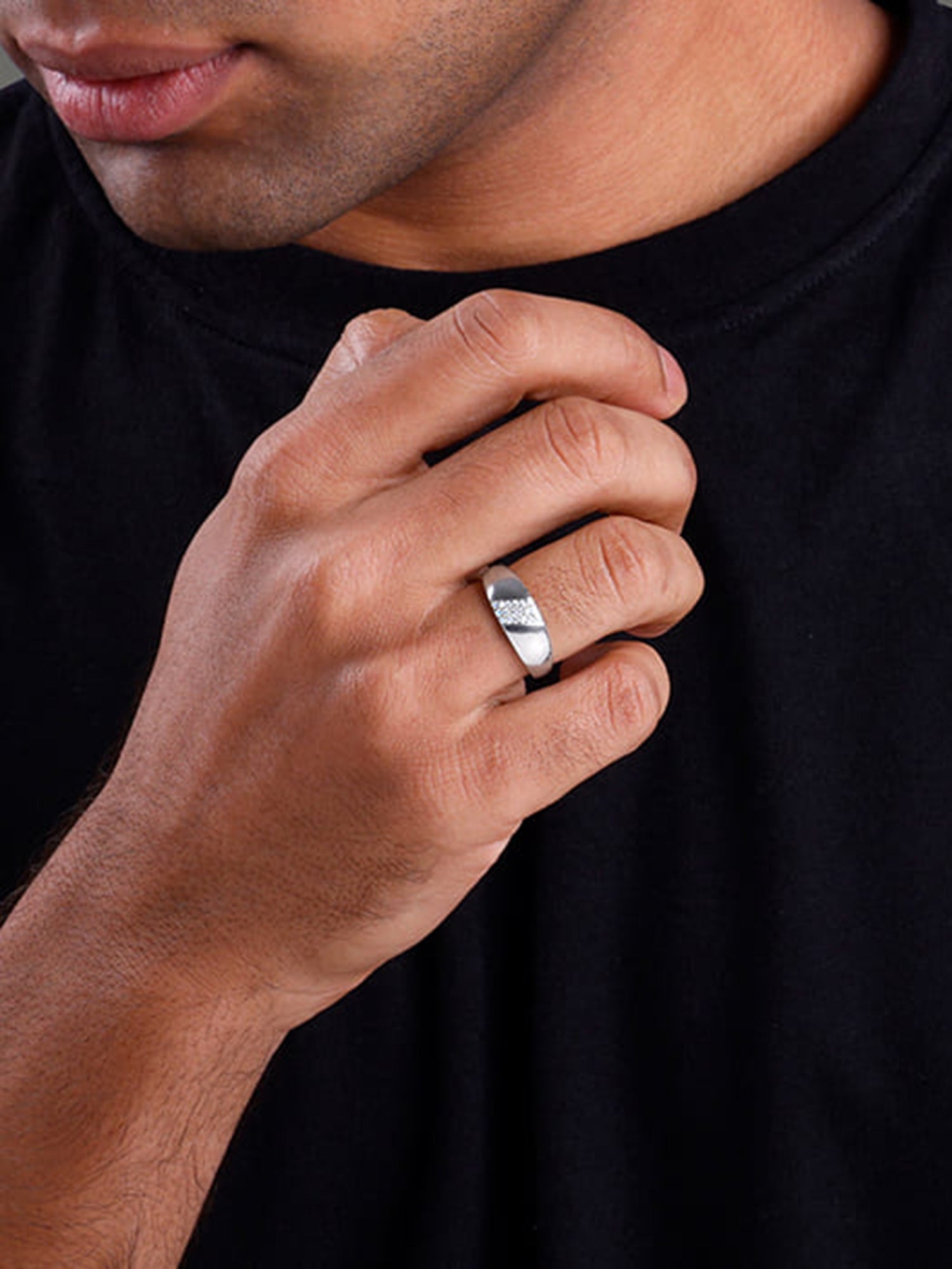 Silver Rei Ring For Him