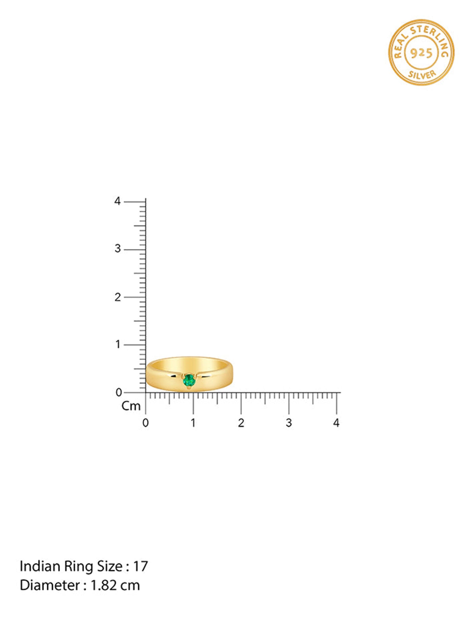 Golden Saṃta Ring For Him