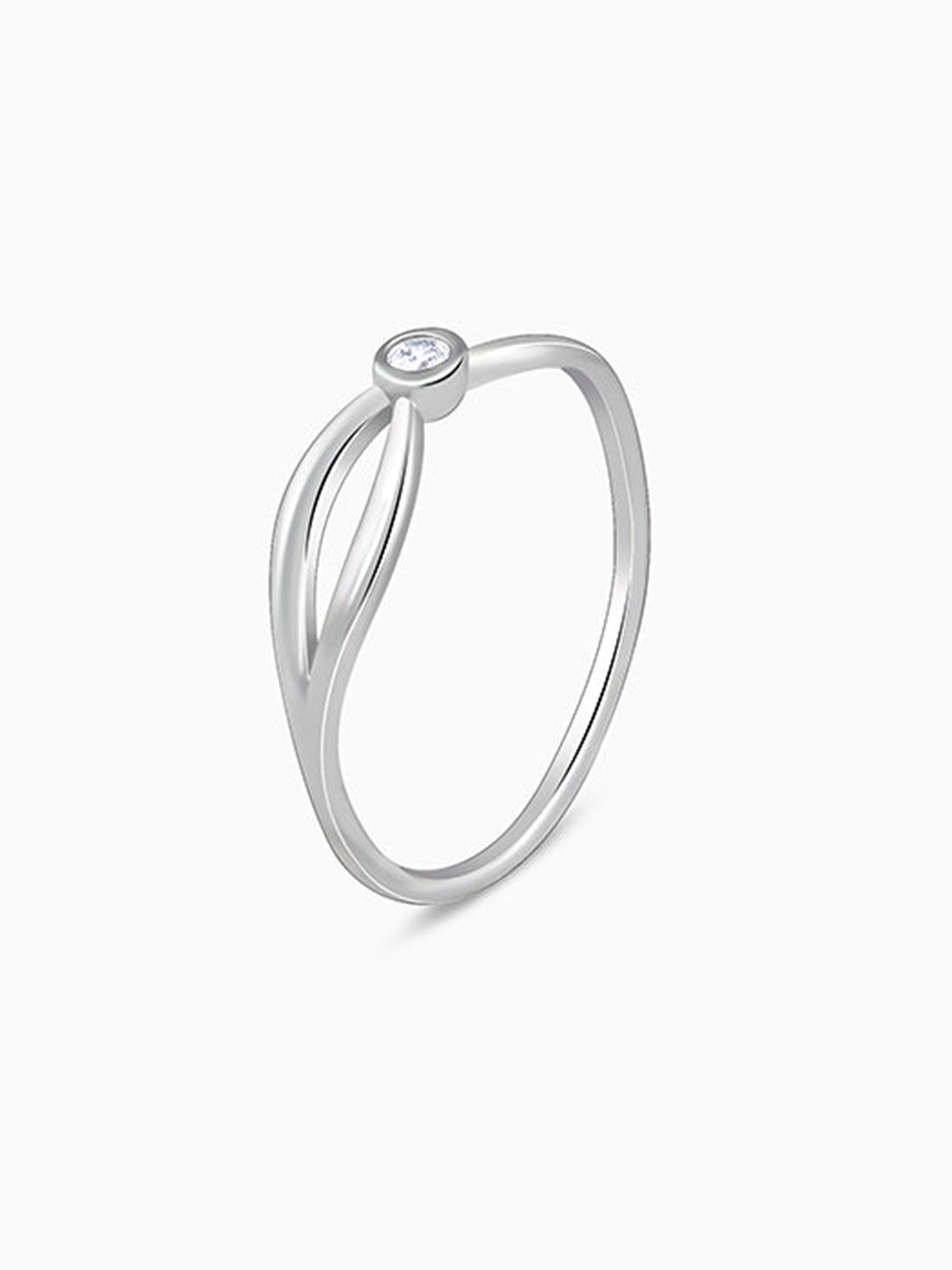 Silver Layered Chic Ring