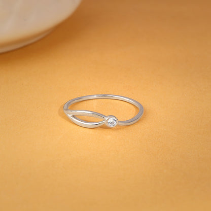 Silver Layered Chic Ring