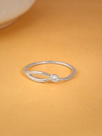 Silver Layered Chic Ring