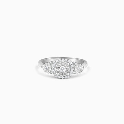 Silver Gracious Look Ring