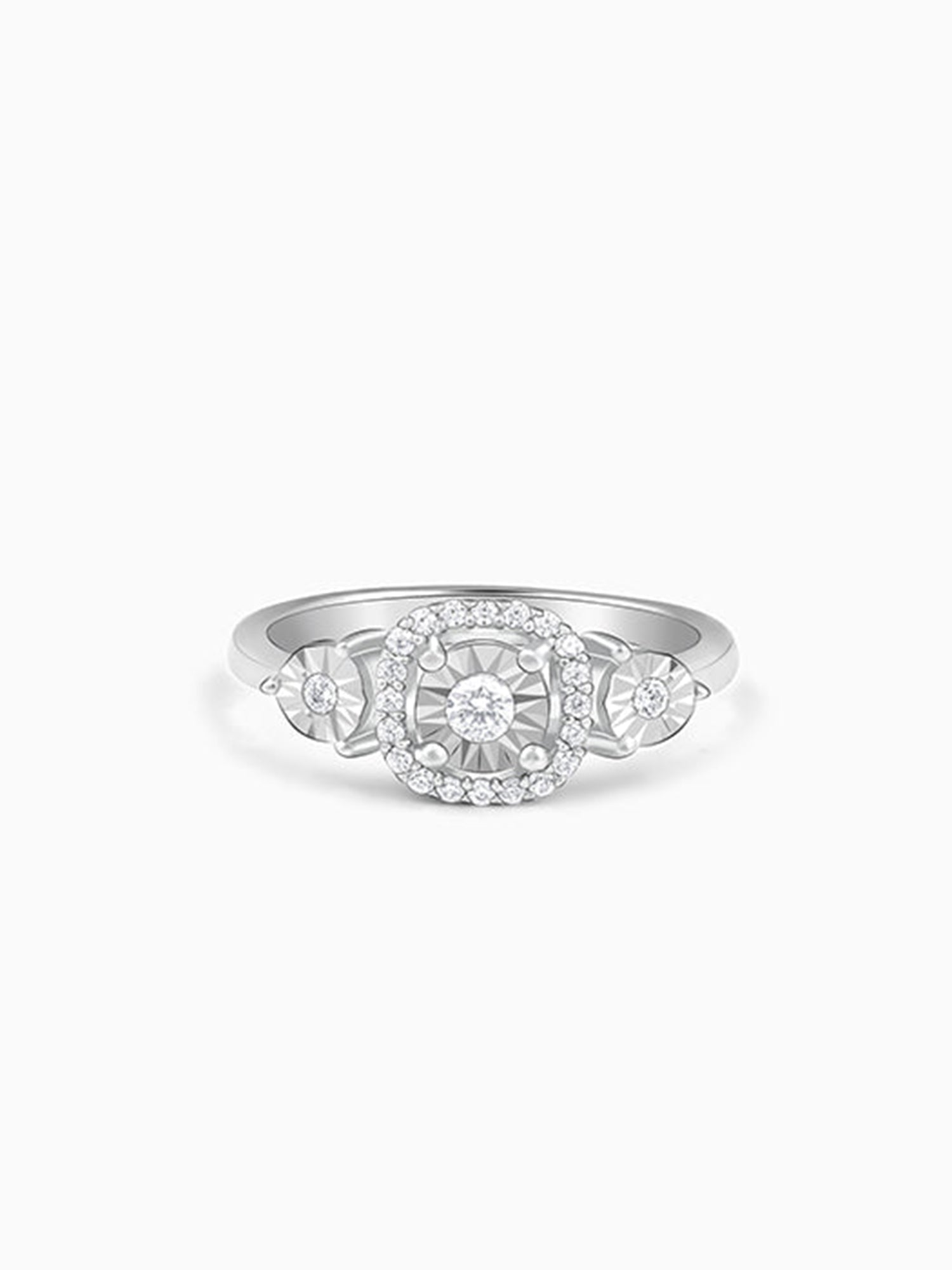 Silver Gracious Look Ring