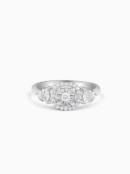 Silver Gracious Look Ring