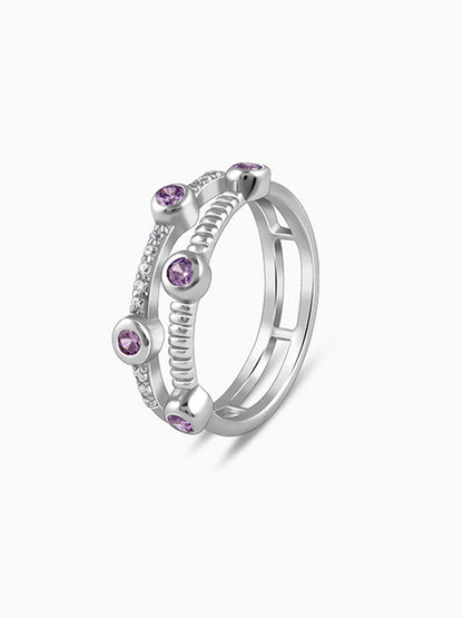 Silver Sizzling Ring