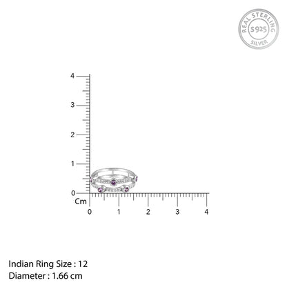 Silver Sizzling Ring