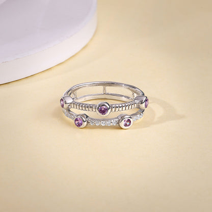 Silver Sizzling Ring