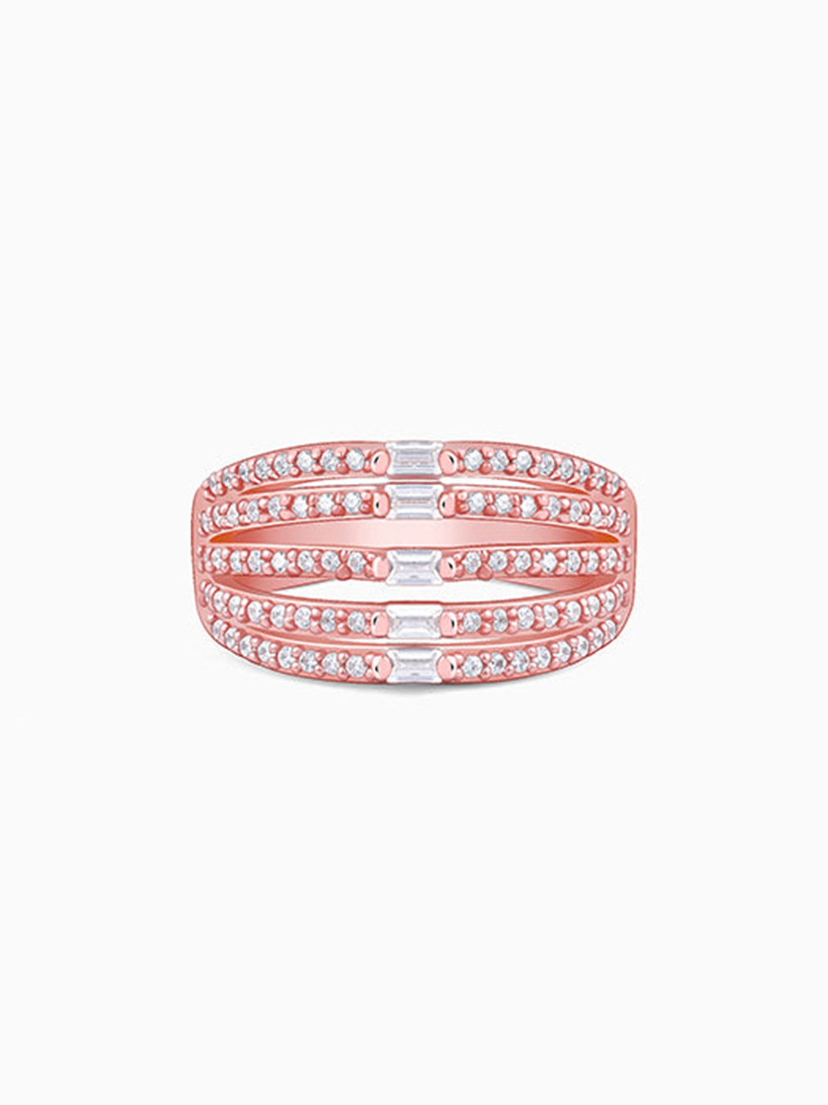 Rose Gold Layer Player Ring