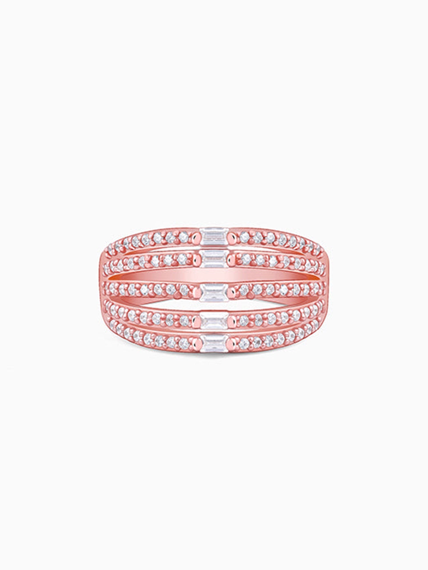 Rose Gold Layer Player Ring