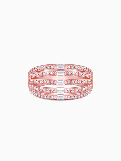 Rose Gold Layer Player Ring