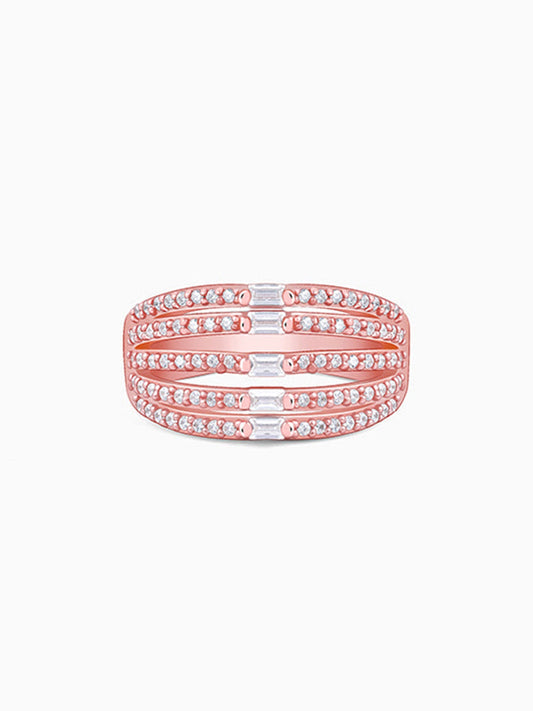 Rose Gold Layer Player Ring