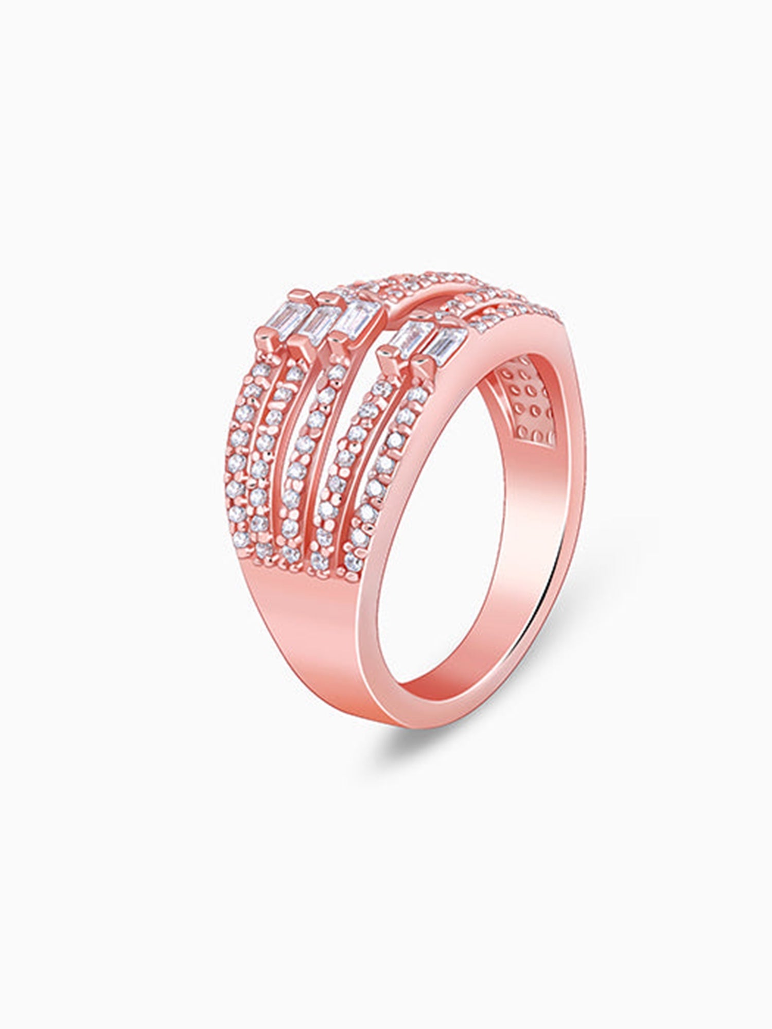 Rose Gold Layer Player Ring