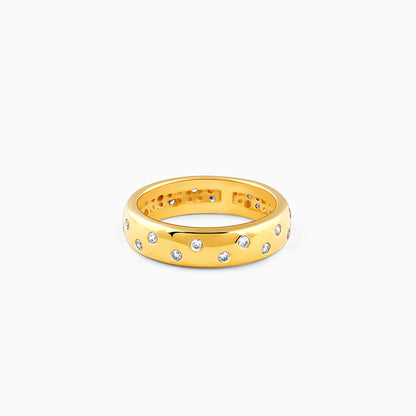Golden Fashion Ring - gold plated gift for mom