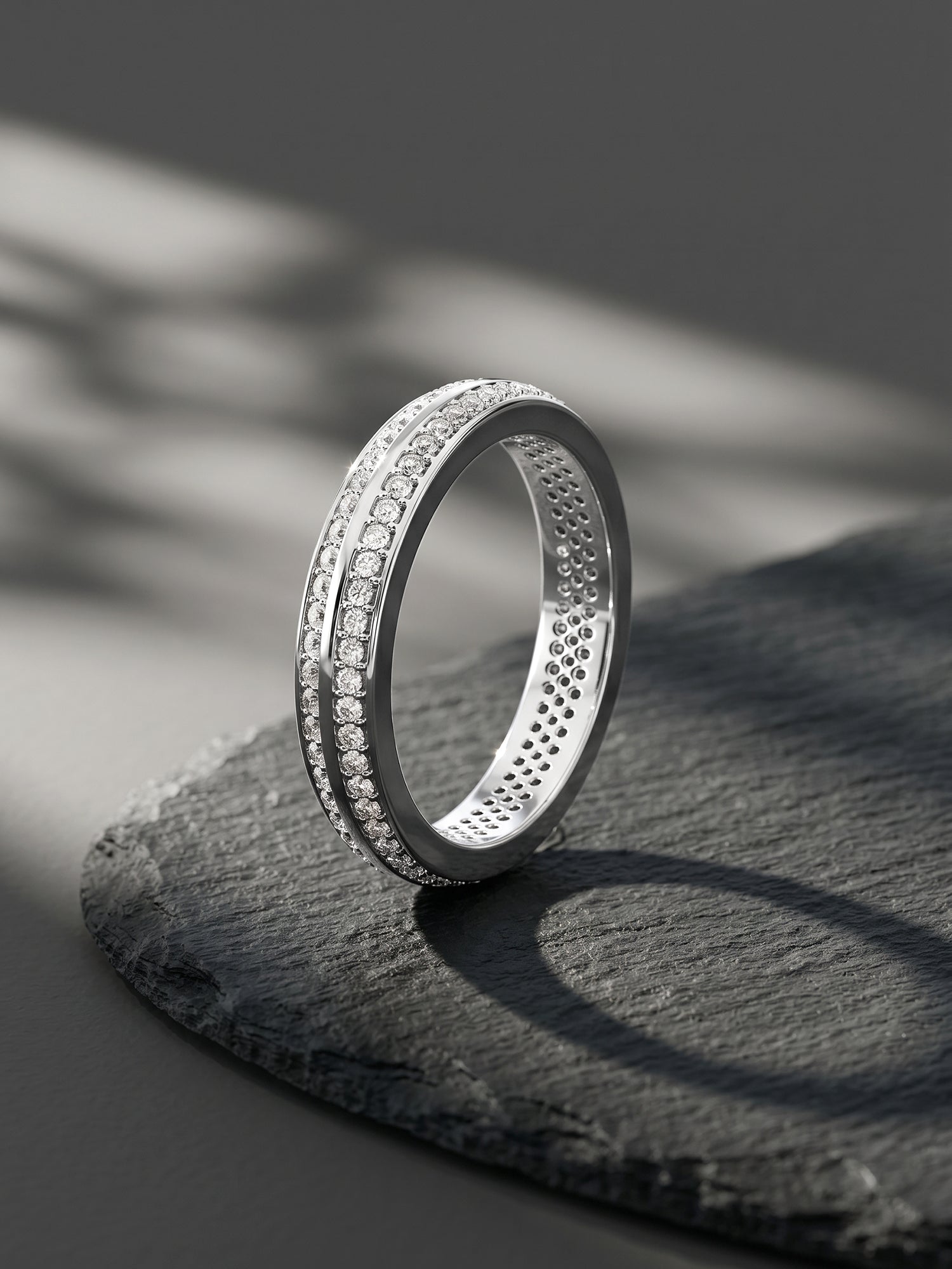 Silver Bold Fate Ring For Him