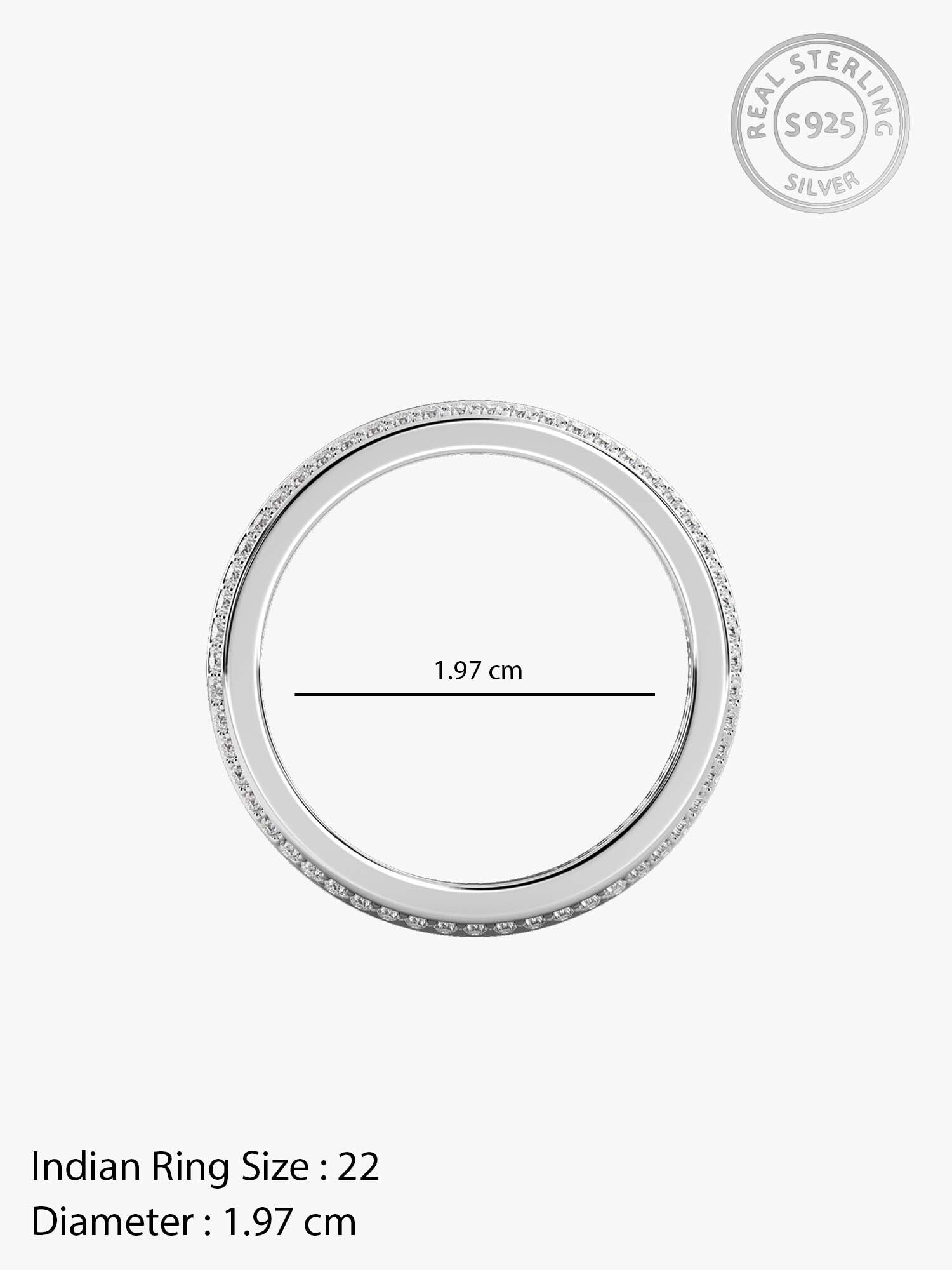 Silver Bold Fate Ring For Him