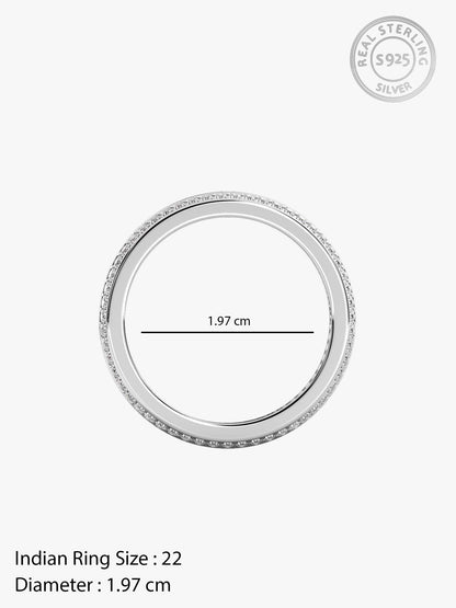 Silver Bold Fate Ring For Him