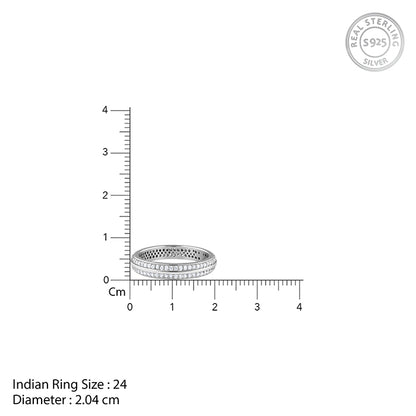 Silver Bold Fate Ring For Him