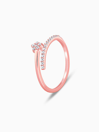 Rose Gold Shooting Star Ring