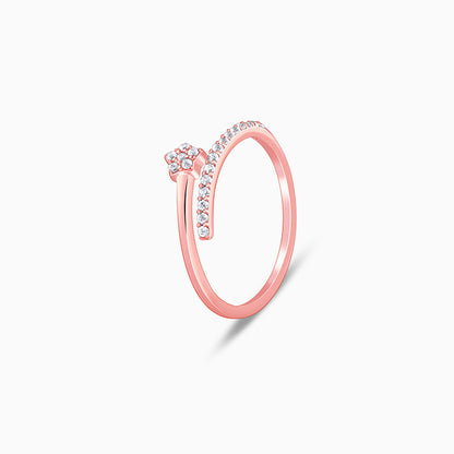 Rose Gold Shooting Star Ring