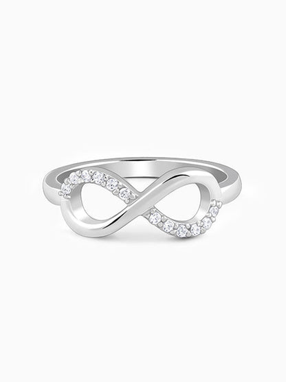 Silver Infinity Beauty Ring