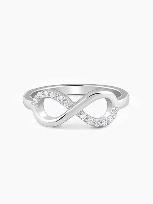 Silver Infinity Beauty Ring