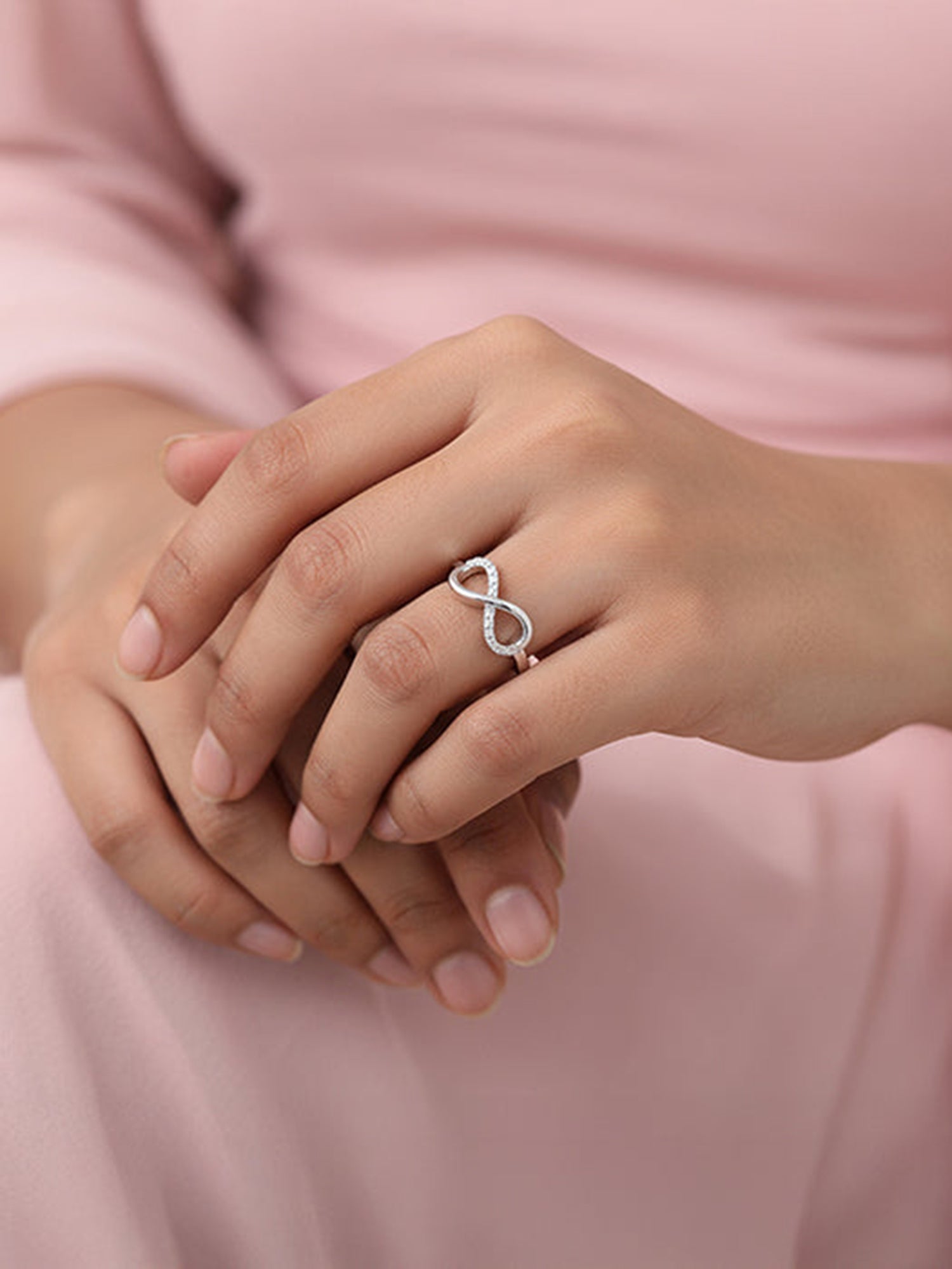 Silver Infinity Beauty Ring