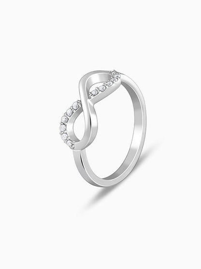 Silver Infinity Beauty Ring