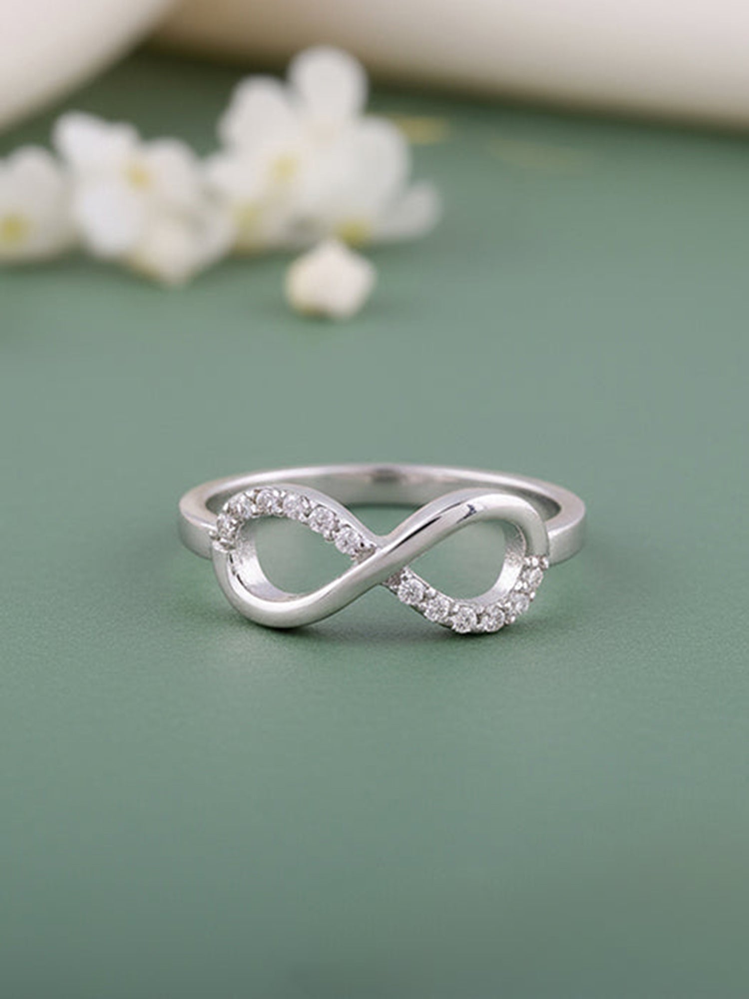 Silver Infinity Beauty Ring