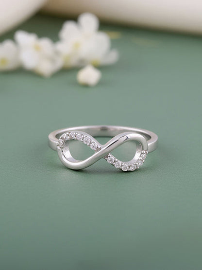 Silver Infinity Beauty Ring