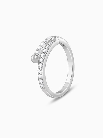Silver Classic Layer Ring