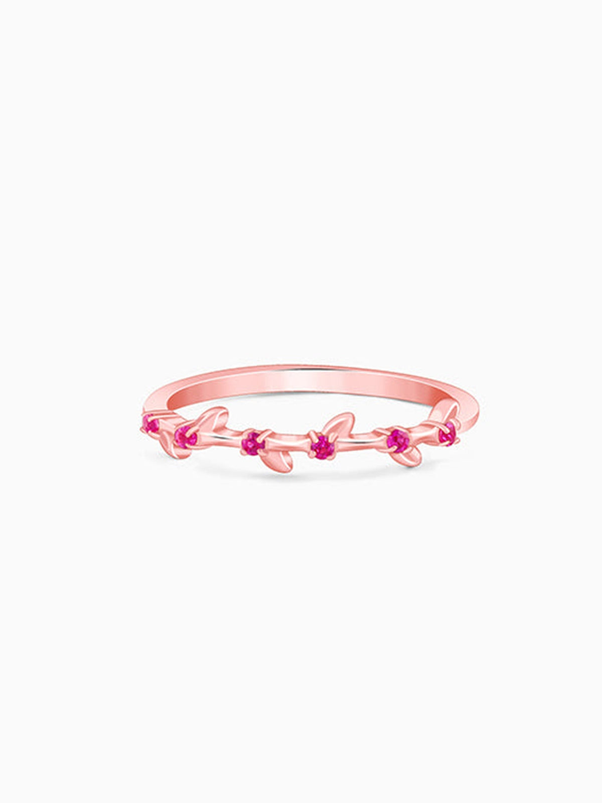 Rose Gold Stunning Leaf Ring
