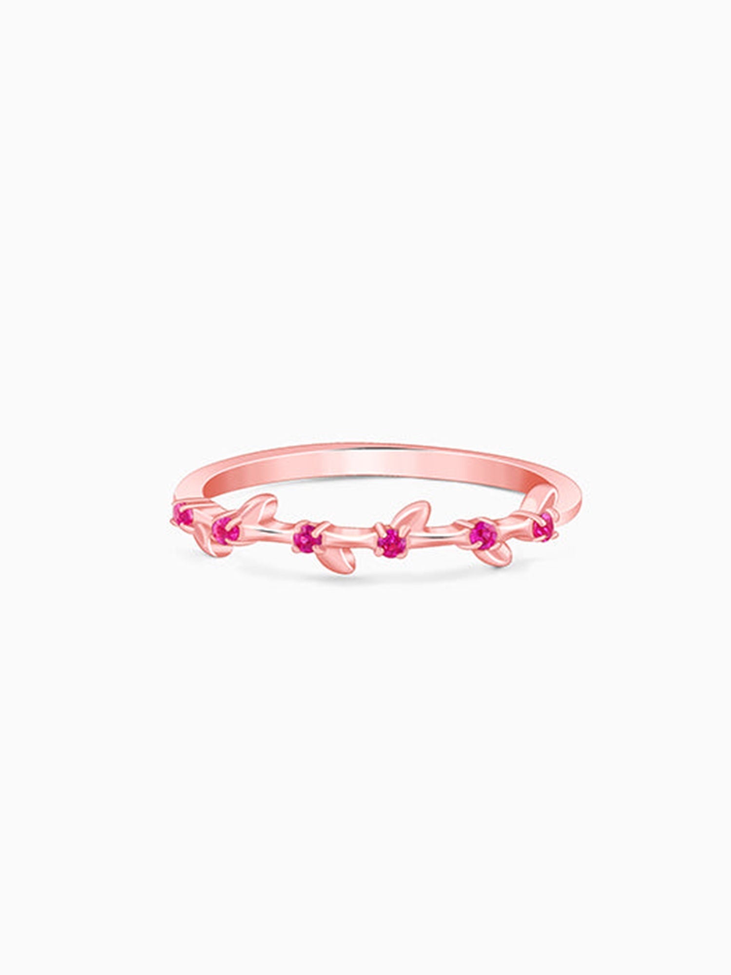 Rose Gold Stunning Leaf Ring