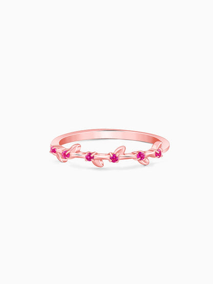 Rose Gold Stunning Leaf Ring