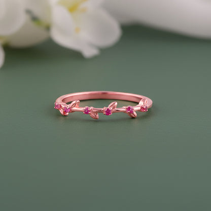 Rose Gold Stunning Leaf Ring