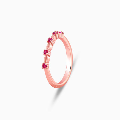 Rose Gold Pink Stunner Ring