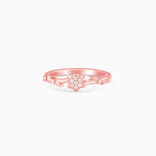 Rose Gold Flower Grace Ring