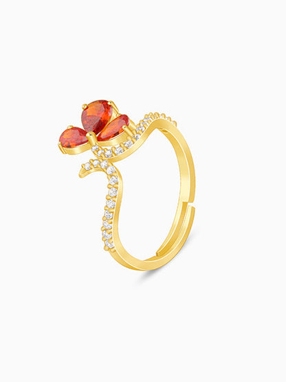 Golden Aurora Ring