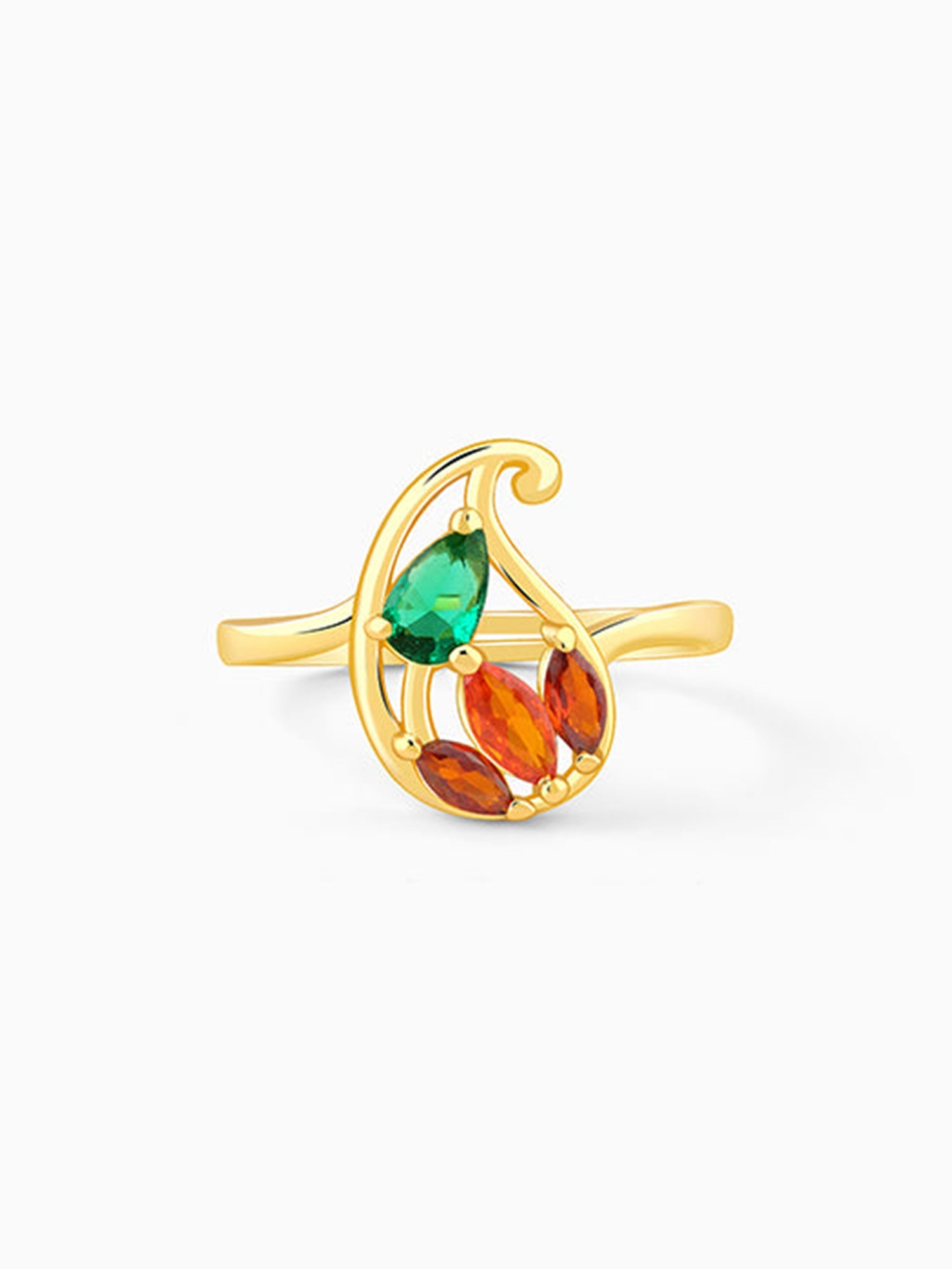 Golden Parvati Ring