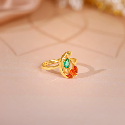 Golden Parvati Ring